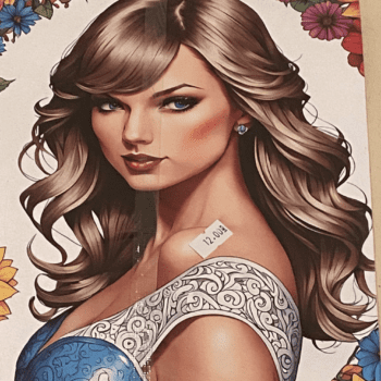 Taylor Swift Inspired Activity Book